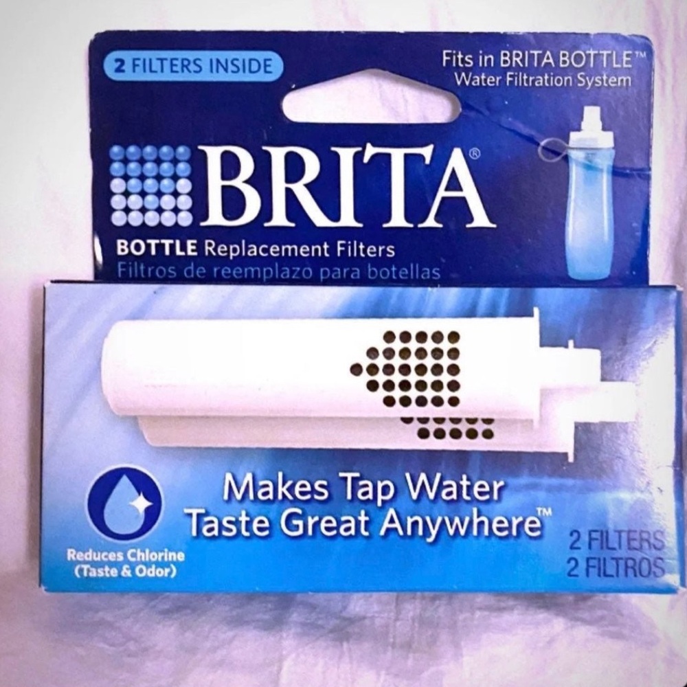💞 New 2-pack Brita Water Bottle Filters